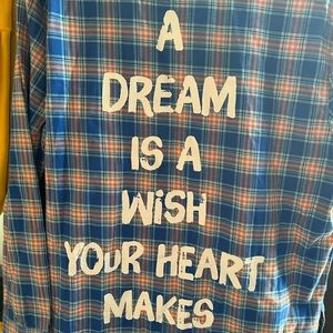 LIKE NEW: cinderella cakeworthy flannel